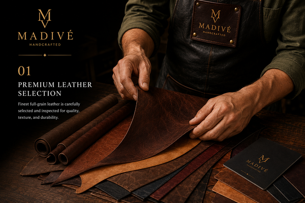 Selecting premium material for MADIVE handbags